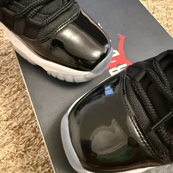 Used-Air Jordan 11 Retro Low&quot;Black/Varsity Royal&quot; 6Y