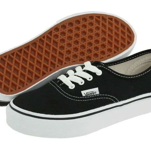 Vans Authentic Classic Black White Kids Sneakers