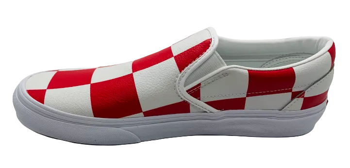 VANS CLASSIC SLIP-ON (LEATHER CHECK)