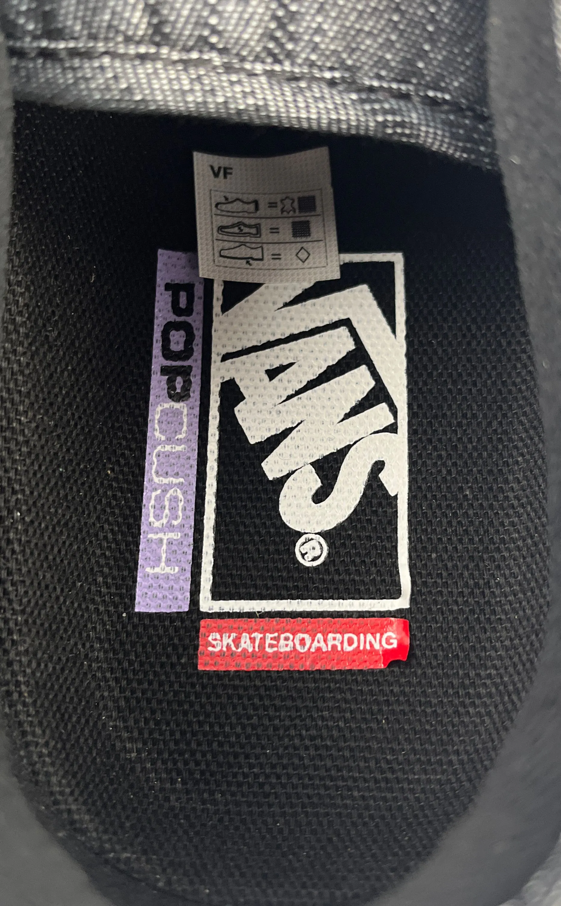 Vans Skate Chukka Low Black Gray Denim Classic Sneakers Men's Size 6.5 NIB