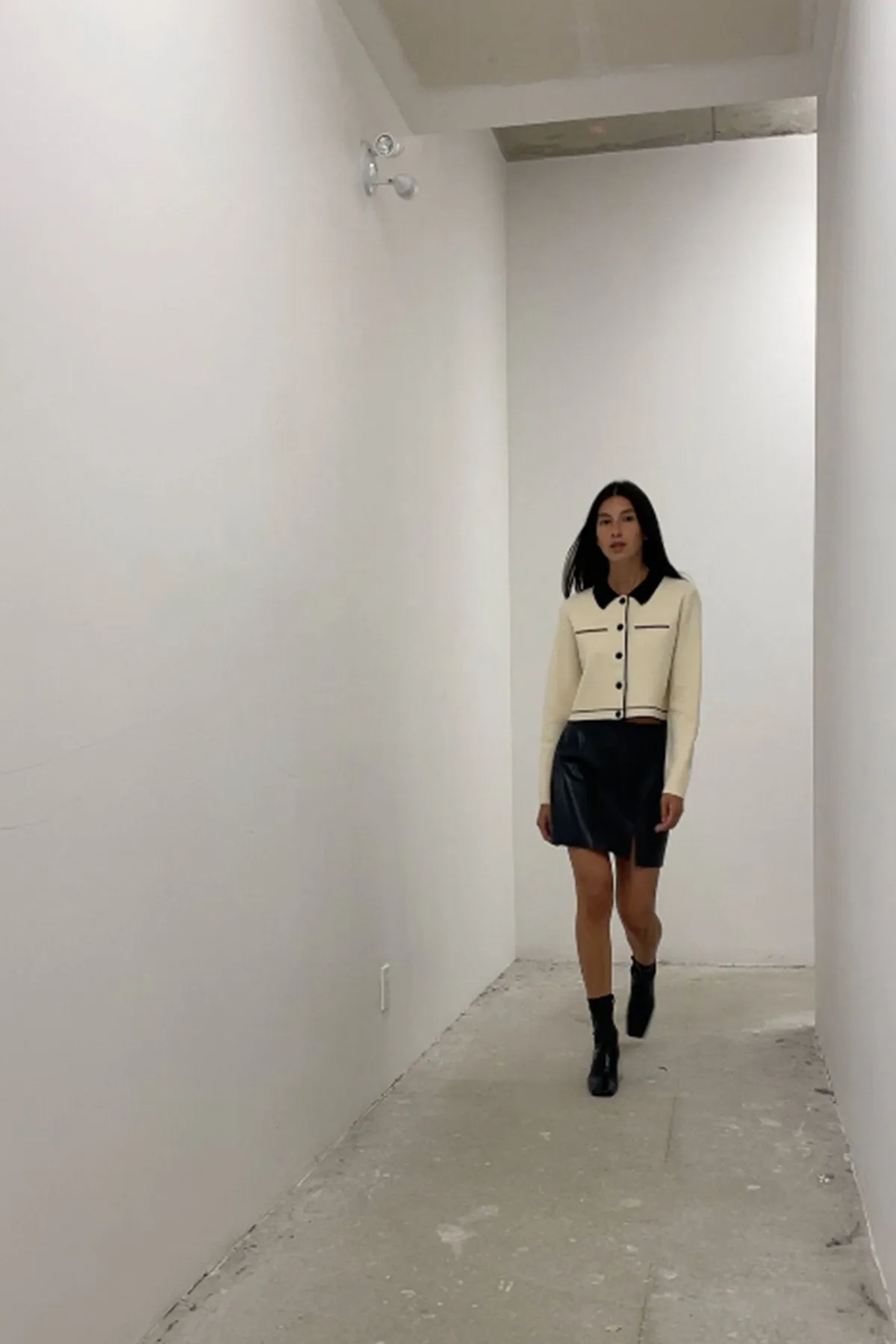 Vintage Collared Sweater