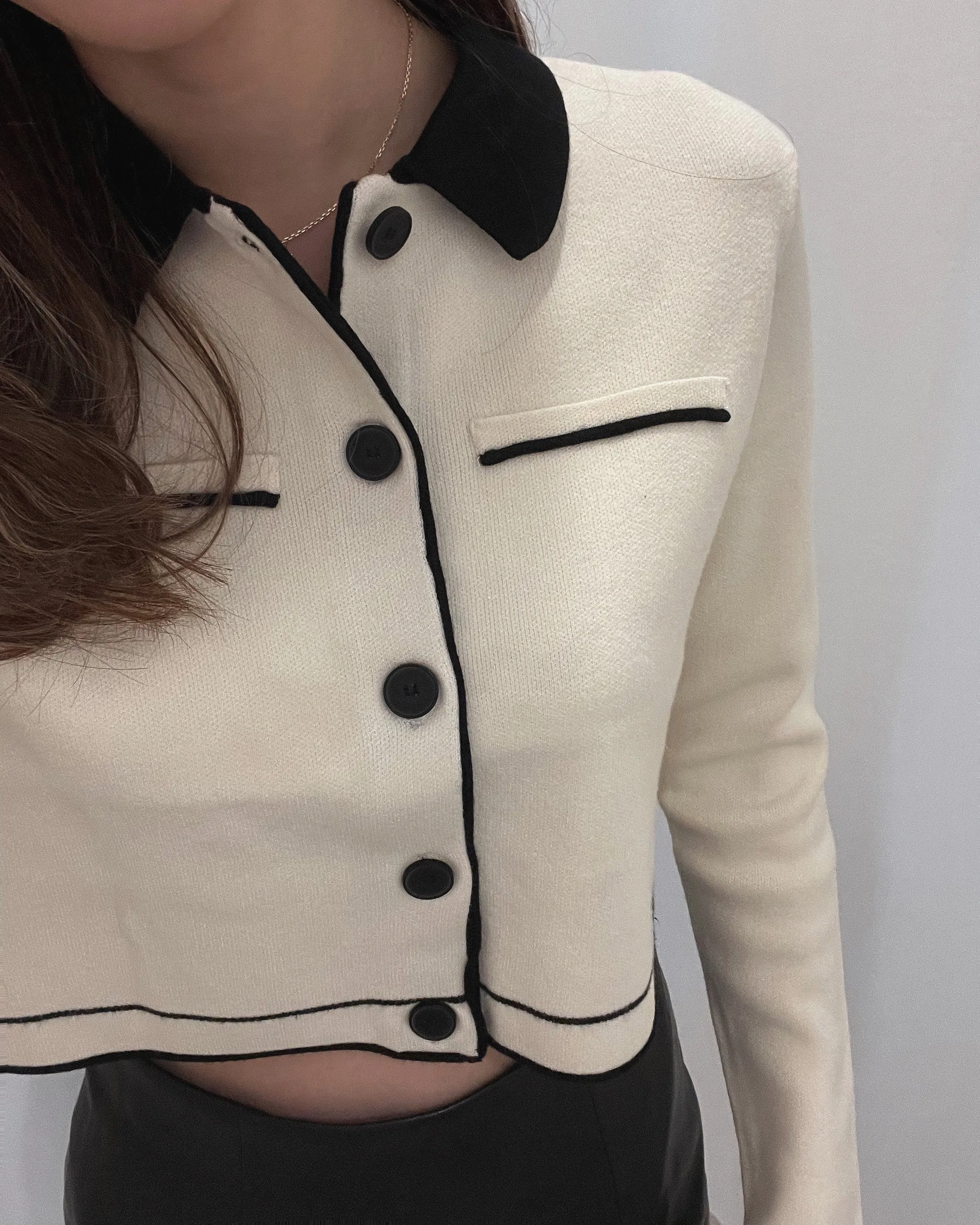 Vintage Collared Sweater