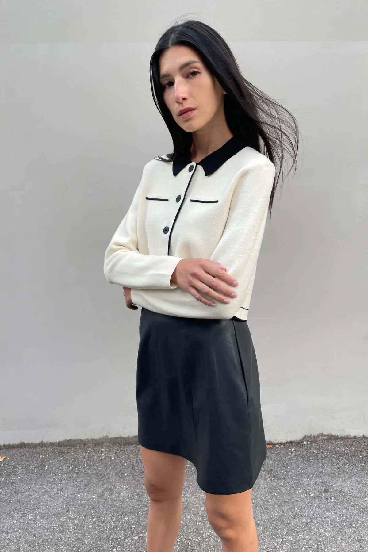 Vintage Collared Sweater