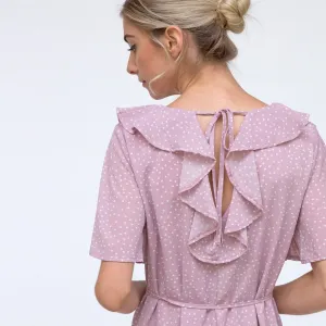 Vintage Sweetheart-Dot Swing Dress