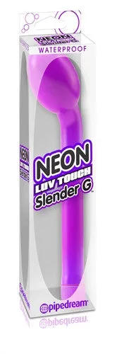 Waterproof Neon Luv Touch Slender G - Purple