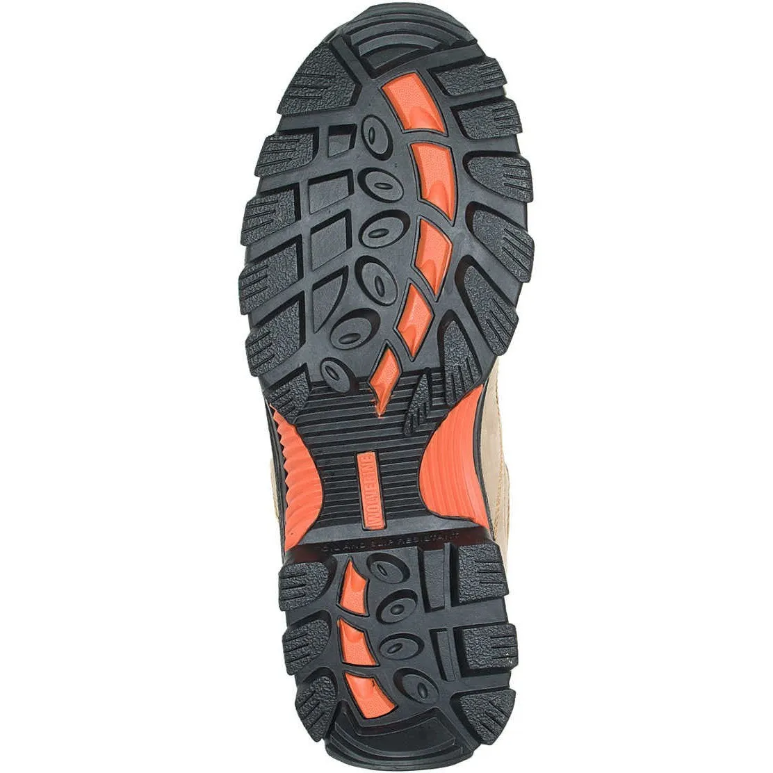 Wolverine Men's Durant Steel Toe WP Work Boot -Brown/Orange- W02625