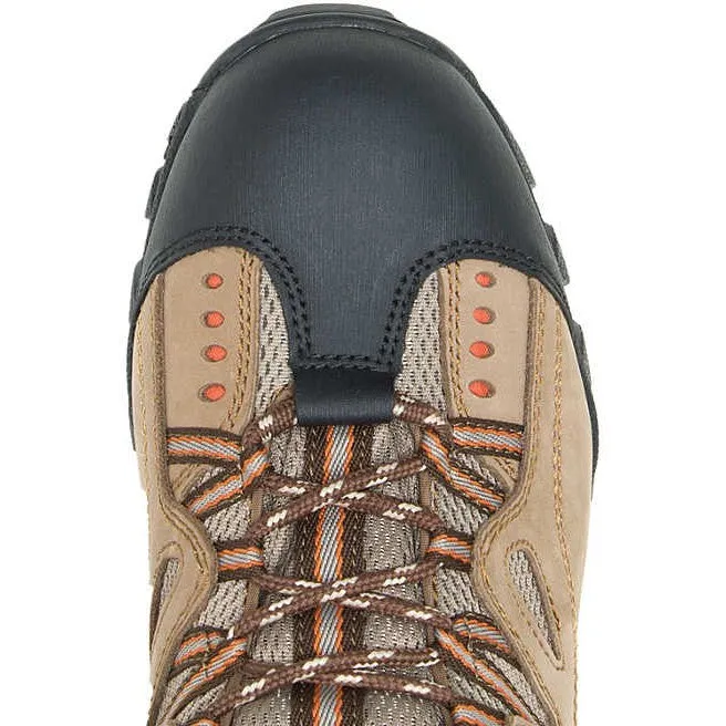 Wolverine Men's Durant Steel Toe WP Work Boot -Brown/Orange- W02625