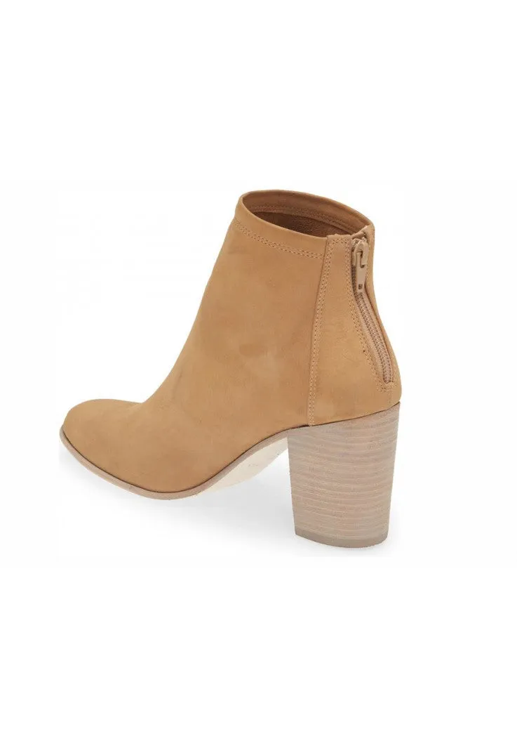 WOMEN'S CHOCOLAT BLU Boston Tan Nubuck BOOTIE