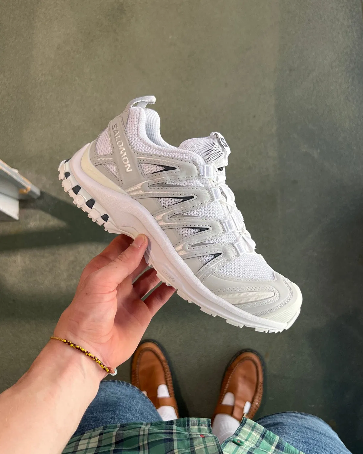 XA PRO 3D - White/Gray Violet/Silver