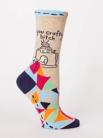 You Crafty Bitch Socks